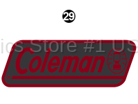 Gray Rear Coleman Logo