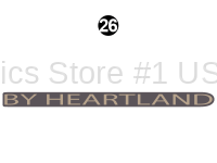 Front By Heartland Decal