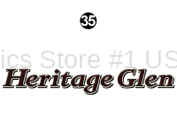 Side / Rear Heritage Glen Logo