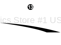 Mid Skirt Black Spike