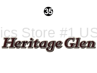 Side / Rear Heritage Glen Logo