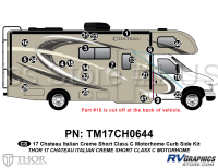 23 Piece 2017 Chateau Cream&Gray Small MH Curbside Graphics Kit