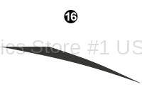 Rear Roofline Gray Spear