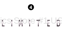 LIMITED Decal Front/Rear