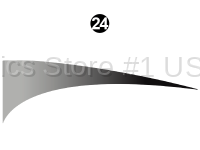 Rear Upper Print Swoop