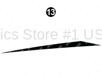 Rear Upper Black Sweep