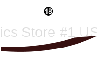 Cab Door Lwr Red Arch (S)