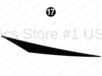 Rear Lwr Black Swoop Tip