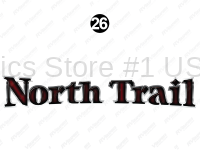 RH Chrome North Trail Logo