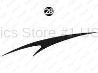 Mid Black Arrow Swoop