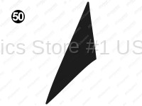 TT Flat Cap Black Swoop LH