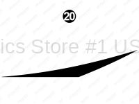 Rear Skirt Black Spike