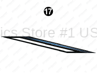 Mid Upper Print Stripe