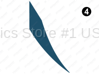 Front Blue Fang Right Hand