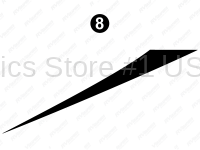 Mid Upper-Lwr Black Spike