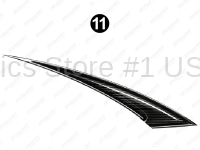 Fwd Print Hook Upper (K) Curbside