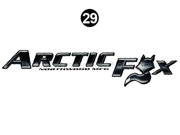 Small Arctic Fox logo