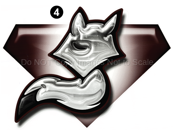 Silver Fox Diamond Badge