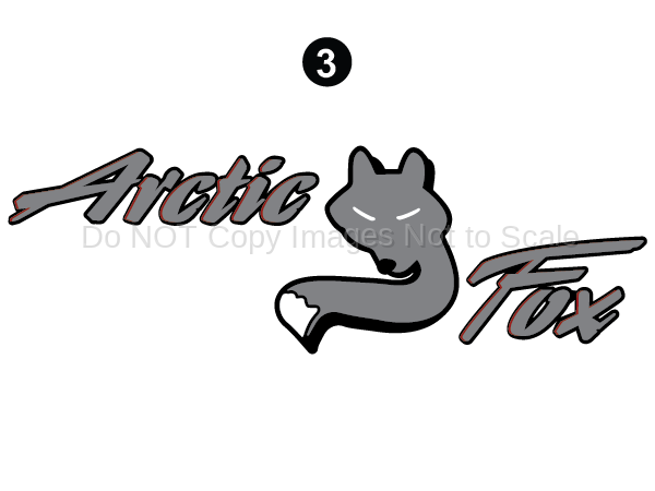 White Fox Logo - White Fox - Sticker