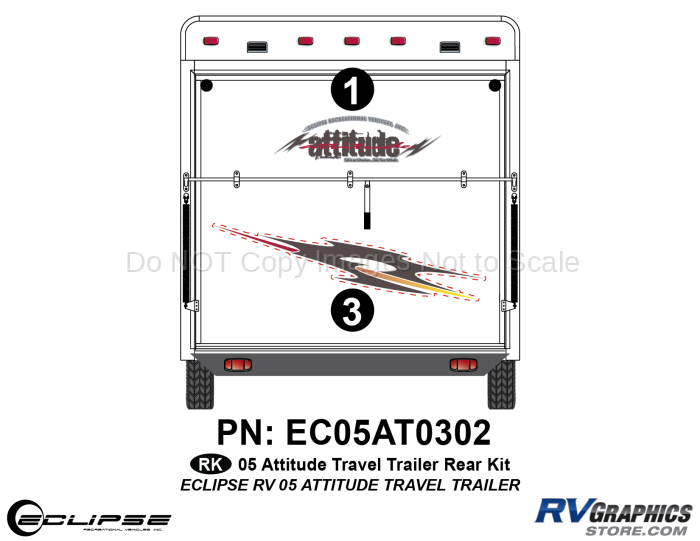 2005 Attitude Travel Trailer Rear Kit