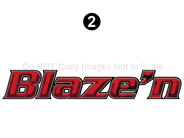 Small Blaze'n Logo