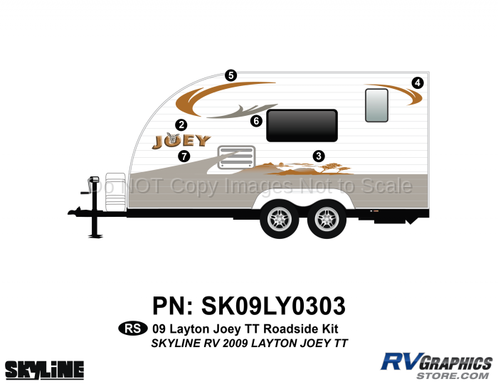 2009 Layton Joey Lite TT Roadside Graphics Kit