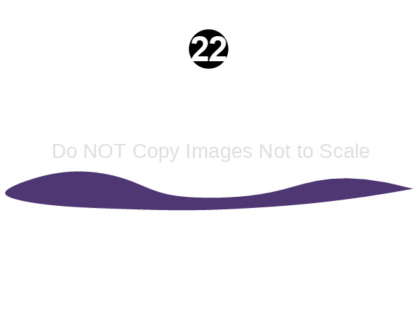 Rear Lower Purple D/C