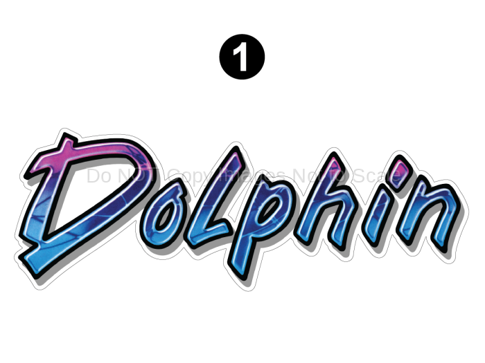 Rear Dolphin logo