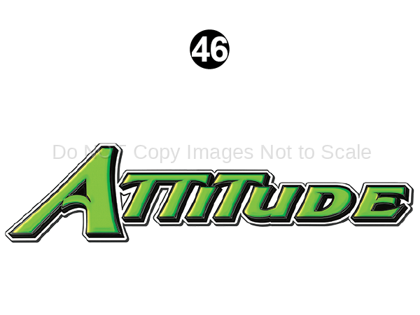 Attitude Tag Line Logo Grn