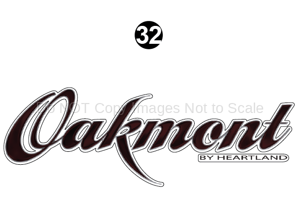 Rear / LH Side Oakmont Logo