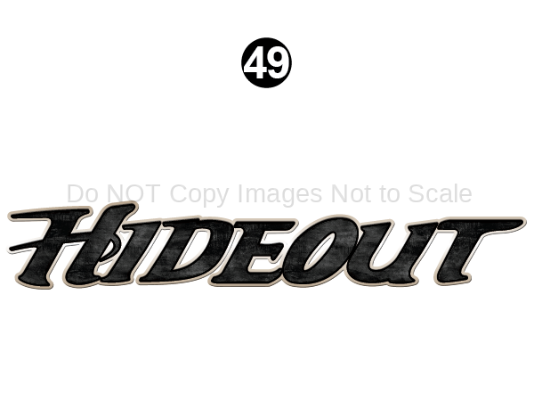 Side / Rear Hideout Logo