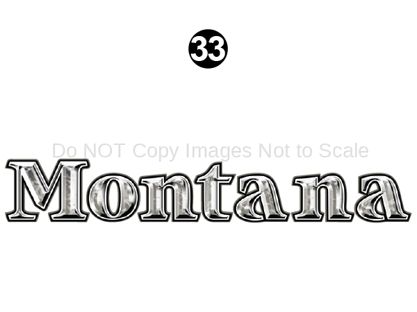 Front Cap Montana Logo
