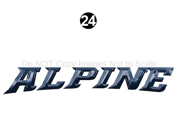Side / Rear Alpine Logo