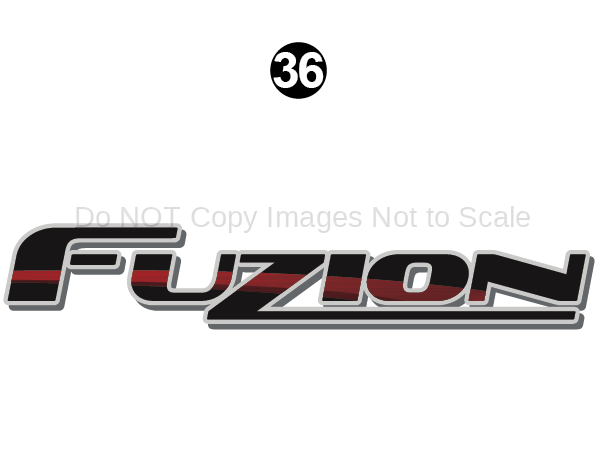 TT Front/Rear Fuzion Logo