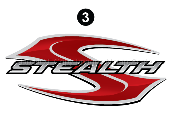 Side/Front ‘S/Stealth’ Logo