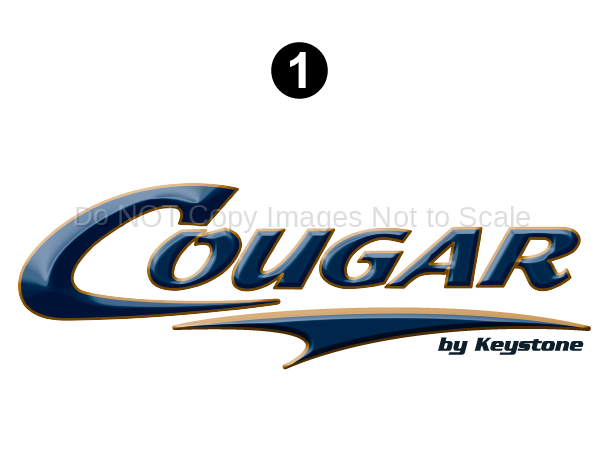 Front Cap Cougar Logo
