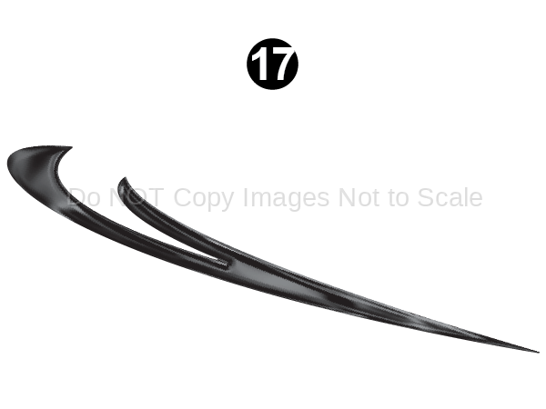 Rear Upper Split Spear