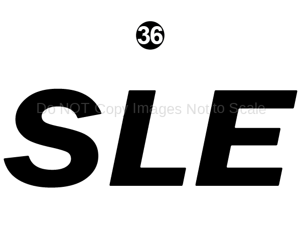 Side / Rear SLE Logo