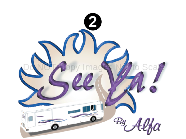 Rear Alfa SeeYa Logo