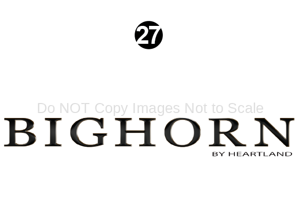 Side / Rear Bighorn Logo