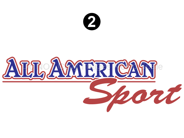 Sm All American Sport Logo