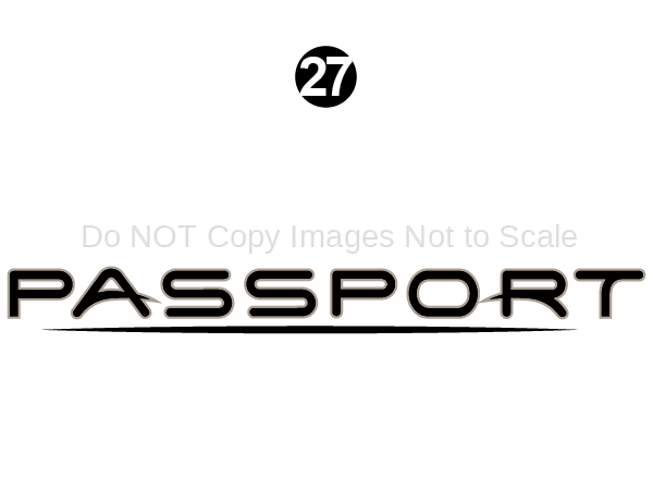 Side / Rear Passport Logo