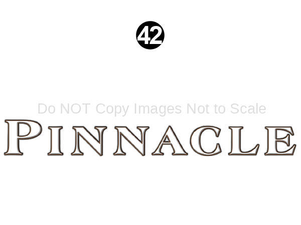 Front / Rear Pinnacle Logo