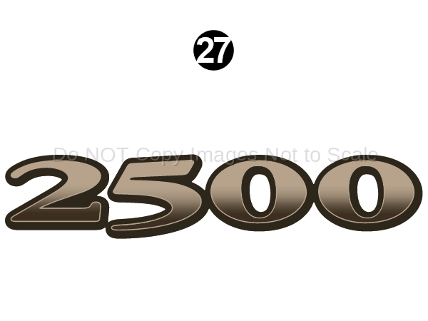 2500 Decal
