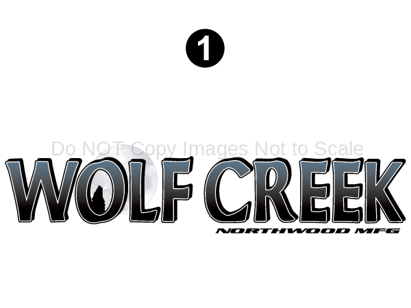 Front / Side Wolf Creek logo