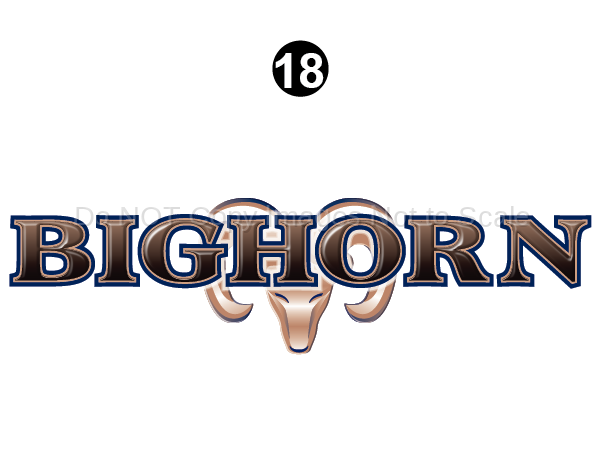 Cap TE Bighorn Logo