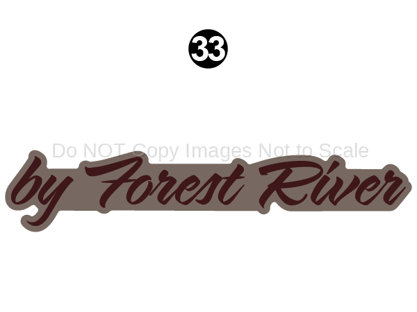 Rear By Forest River Decal