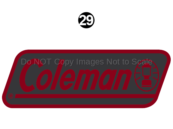 Gray Rear Coleman Logo