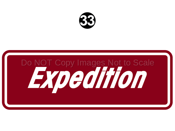 Coleman Expedition Decal