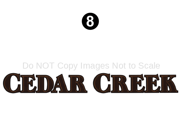 60" Cedar Creek Logo